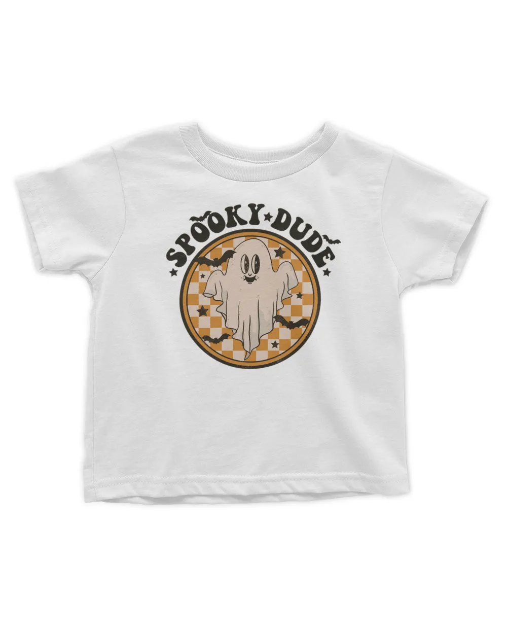 Spooky Dude Baby Onesie - Halloween Kids Shirt - Baby Onesie Toddler Cotton Jersey T-Shirt white 2t