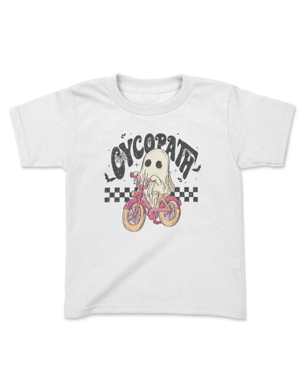 Cycling Halloween Shirt - Cycopath Toddler Tee - Pink Bike Halloween Kids Shirt - Youth, Toddler, Kids, & Baby Onesie® Shirts Kids Standard T-Shirt white xs