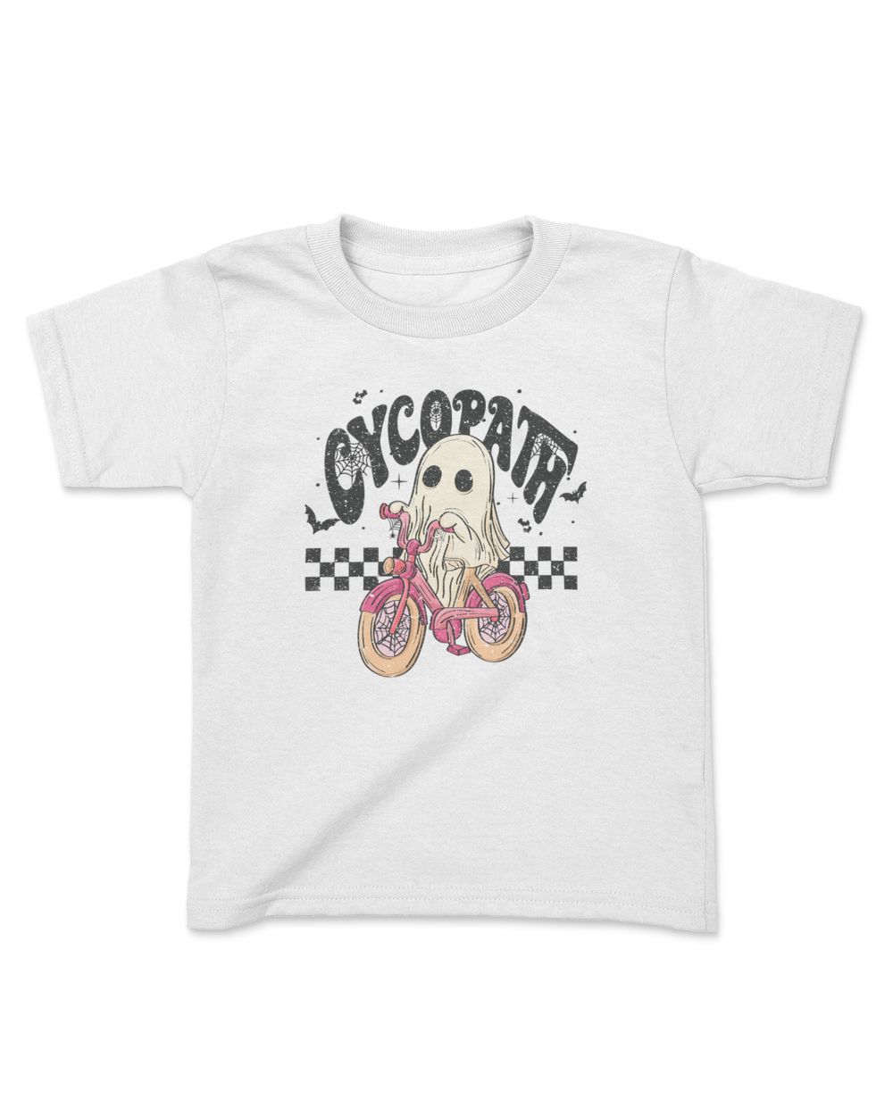 Cycling Halloween Shirt - Cycopath Toddler Tee - Pink Bike Halloween Kids Shirt - Youth, Toddler, Kids, & Baby Onesie® Shirts Kids Standard T-Shirt white xs